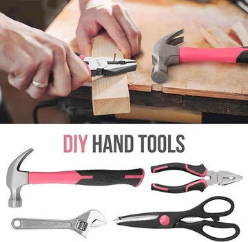 A pink toolbox for girls: A little helper in daily life