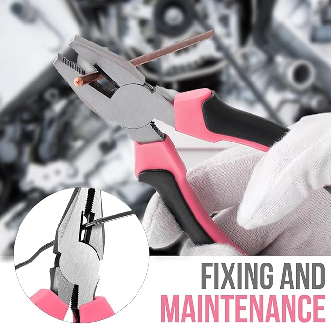 A pink toolbox for girls: A little helper in daily life