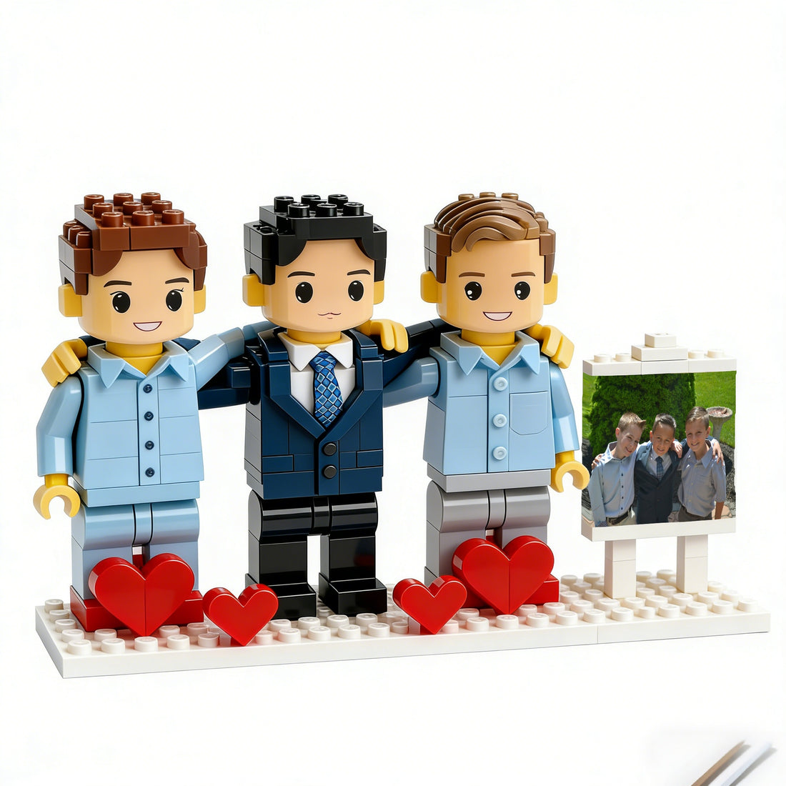 Custom Photo Building Blocks, Educational Puzzle Bricks, Personalized Couple/Pet Bricks, DIY Custom Gift