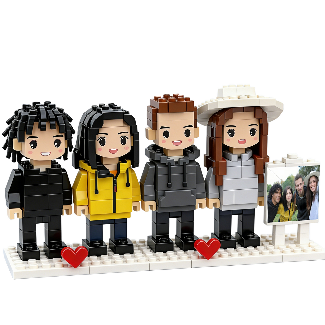 Photo Customized Puzzle Bricks, Educational Play Toys, Personalized Couple Bricks, Custom Pet Bricks, DIY Building Blocks, Customized Special Gifts